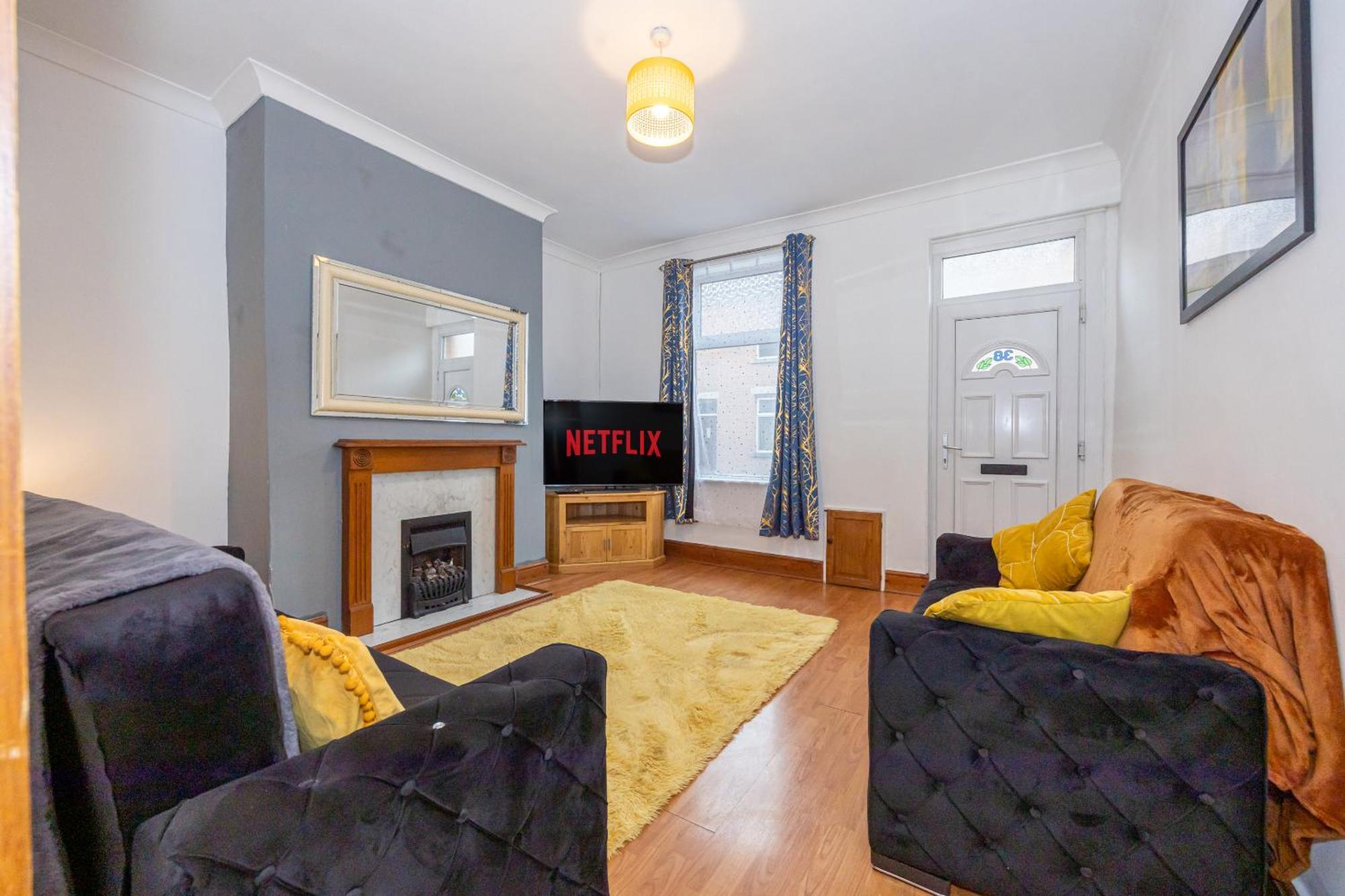 Cosy Two Bedroom Terrace Blackburn Holiday home Blackburn (Lancashire)